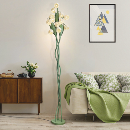 Sara Orchid Floor Lamp - Loonglight