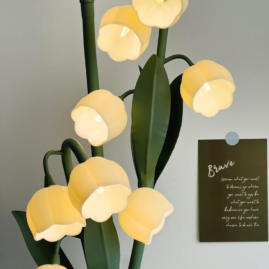 Sara Orchid Floor Lamp - Loonglight