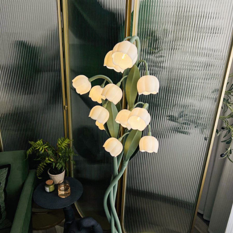 Sara Orchid Floor Lamp - Loonglight