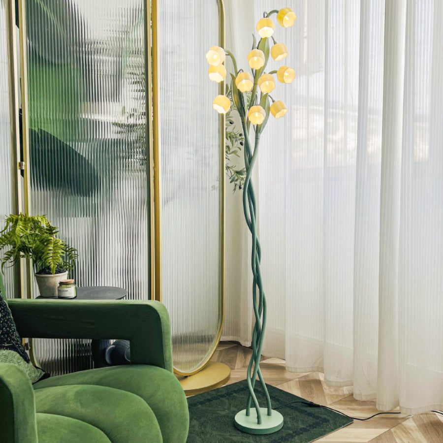 Sara Orchid Floor Lamp - Loonglight