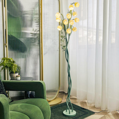 Sara Orchid Floor Lamp - Loonglight