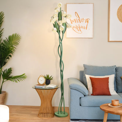 Sara Orchid Floor Lamp - Loonglight