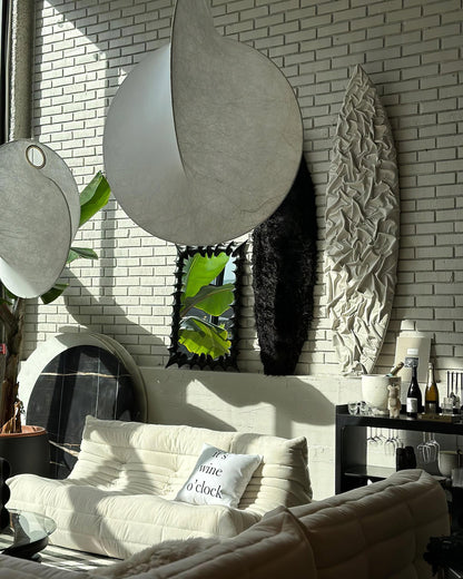 Overlap Silk Pendant Light - Loonglight