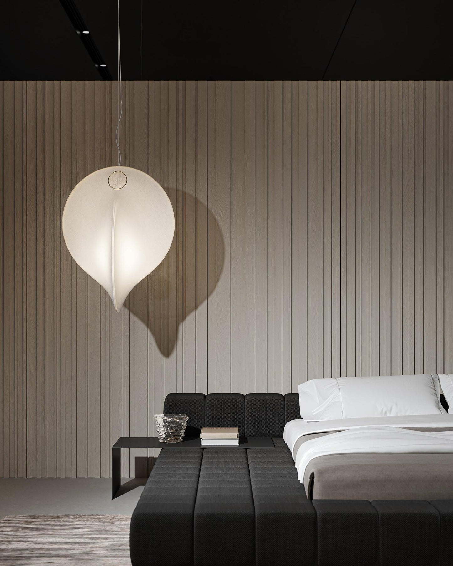 Overlap Silk Pendant Light - Loonglight