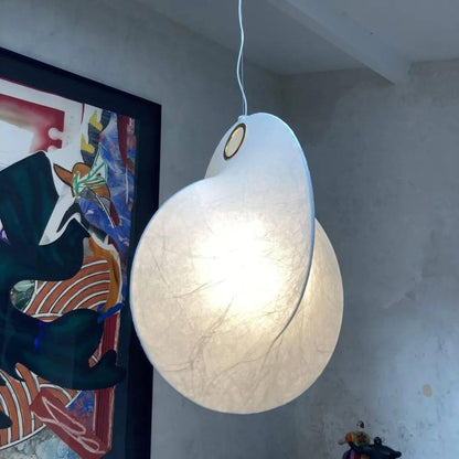 Overlap Silk Pendant Light - Loonglight