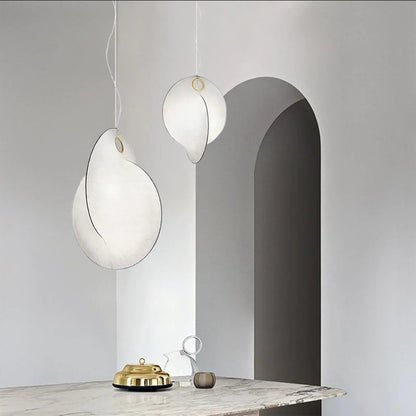 Overlap Silk Pendant Light - Loonglight