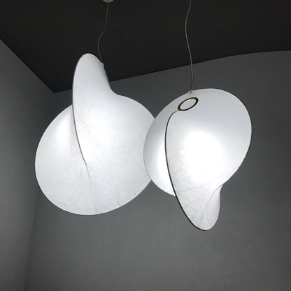 Overlap Silk Pendant Light - Loonglight