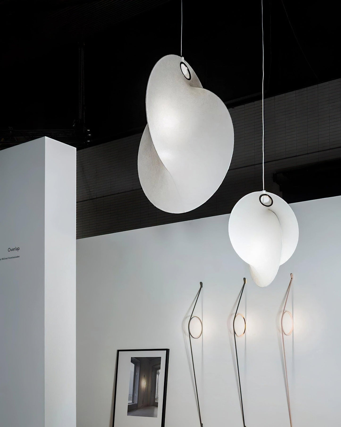 Overlap Silk Pendant Light - Loonglight
