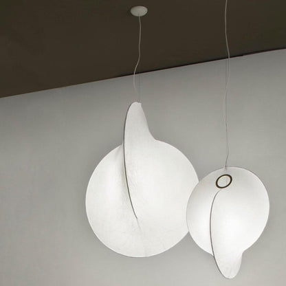 Overlap Silk Pendant Light - Loonglight