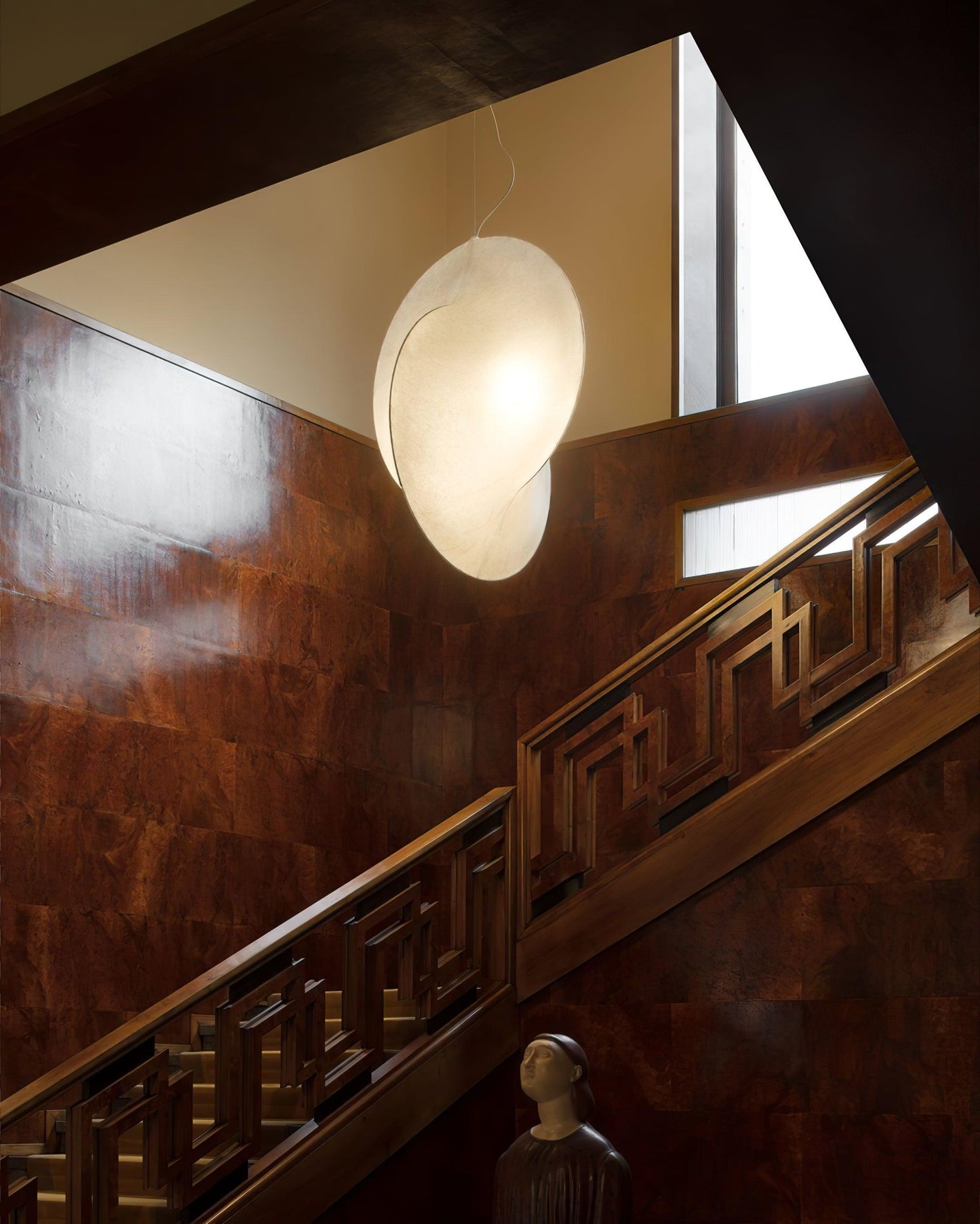 Overlap Silk Pendant Light - Loonglight