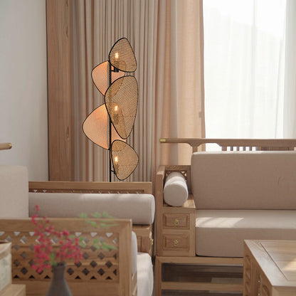 Screen Cannage Floor Lamp - Loonglight