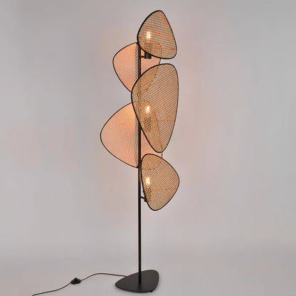 Screen Cannage Floor Lamp - Loonglight