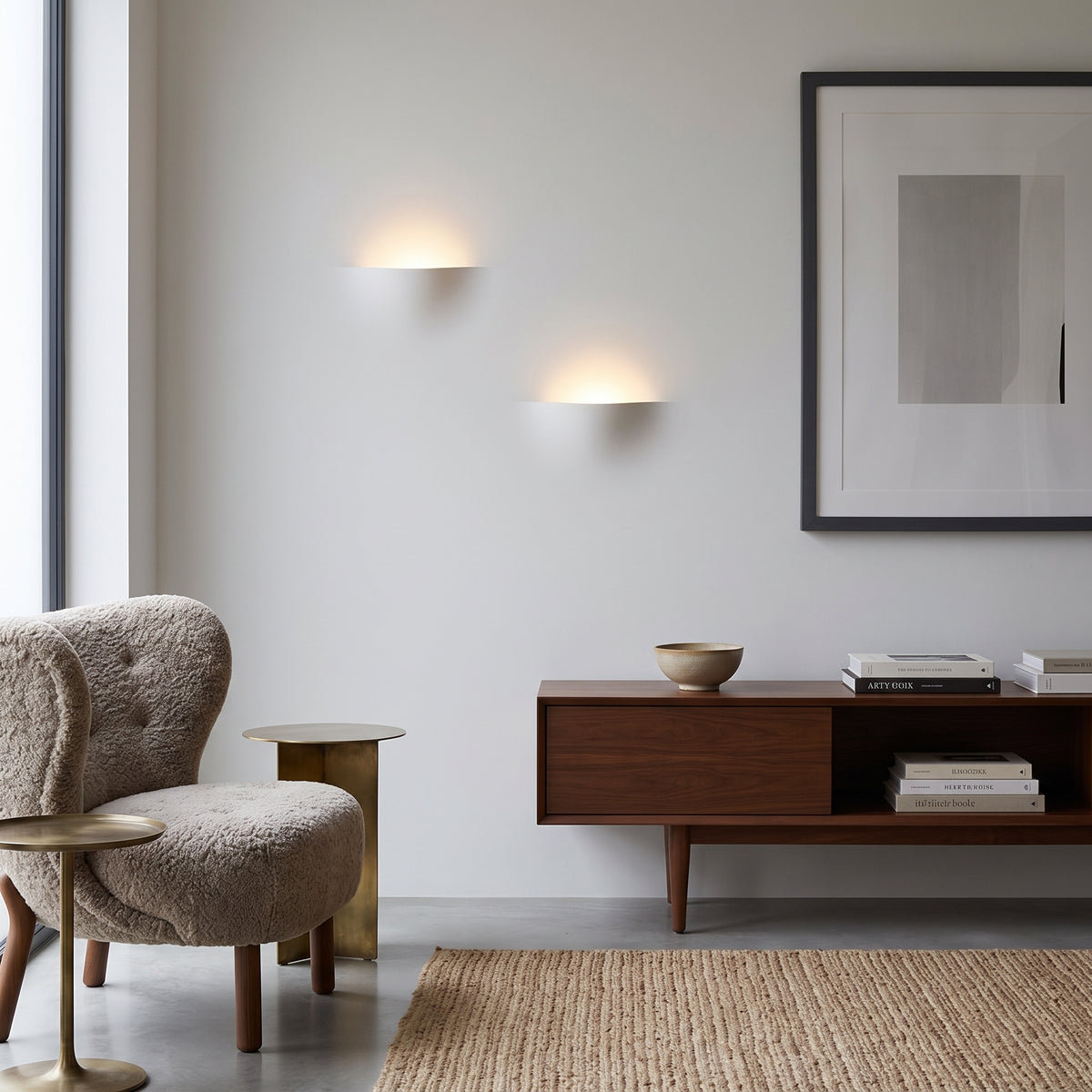 Horizon Recessed Plaster Wall Sconce
