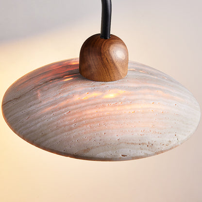 Seraphina Travertine Wall Lamp