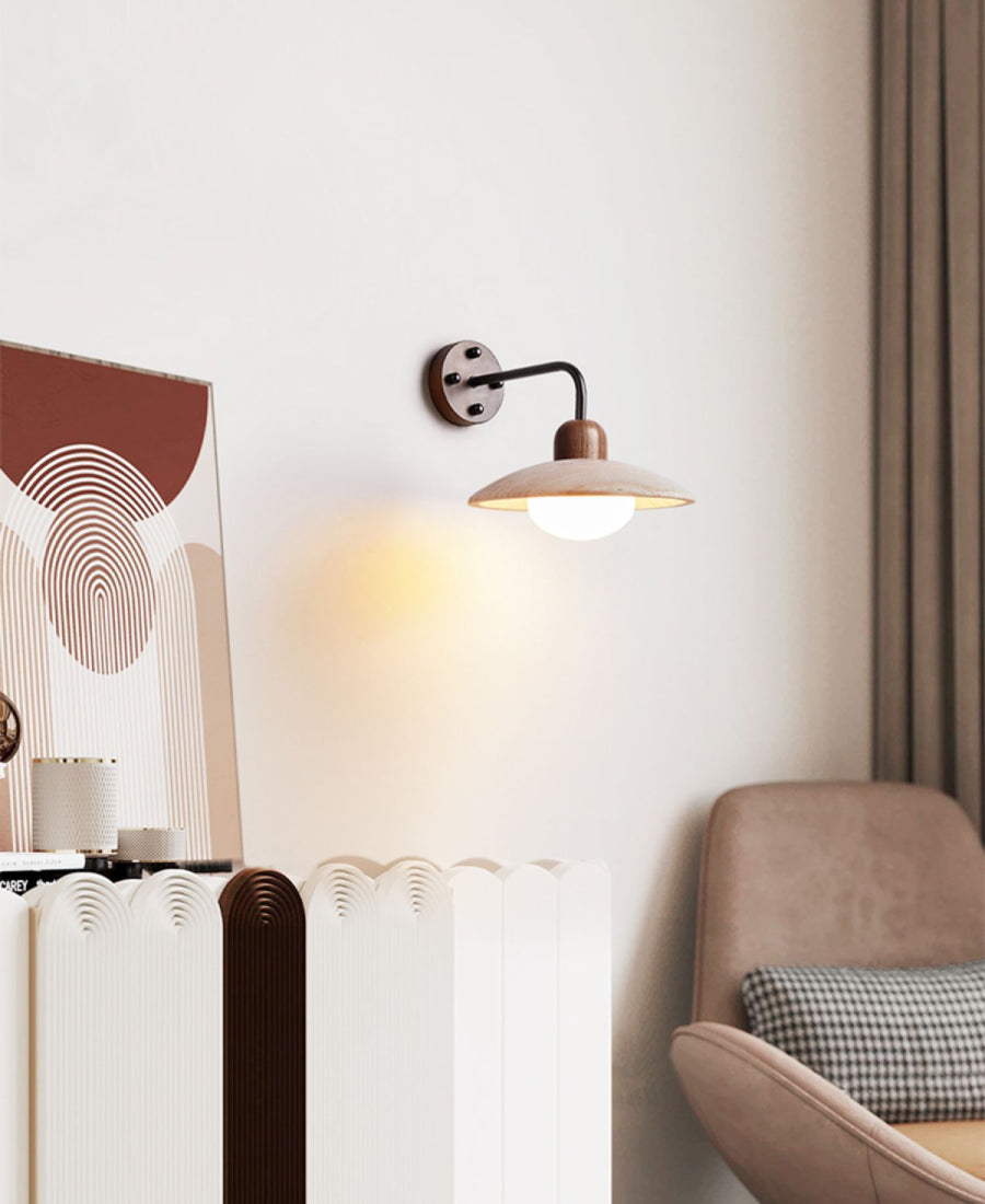 Seraphina Travertine Wall Lamp