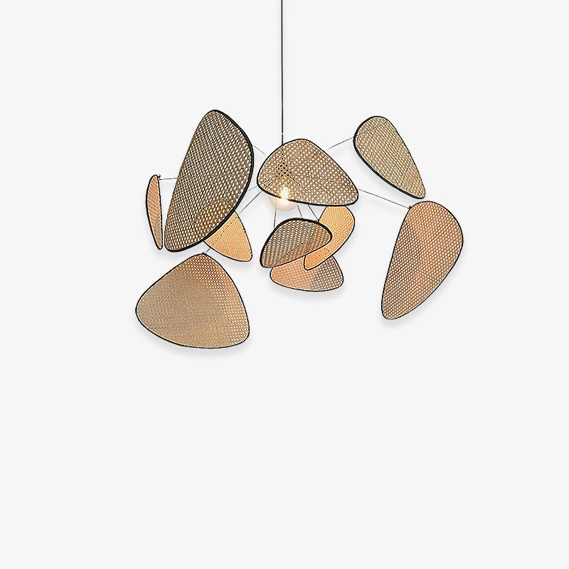 Woven Leaf Pendant Light - Loonglight