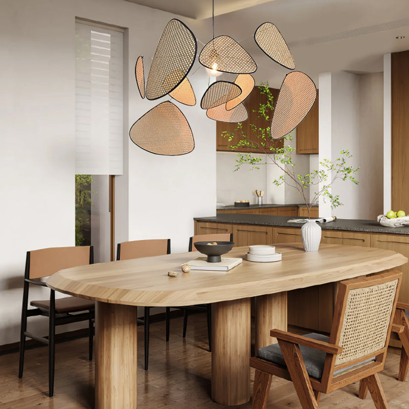 Woven Leaf Pendant Light - Loonglight