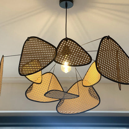 Woven Leaf Pendant Light - Loonglight