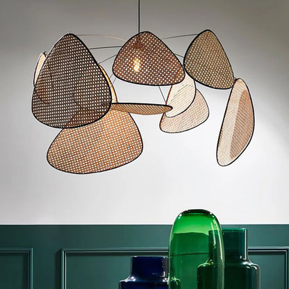 Woven Leaf Pendant Light - Loonglight