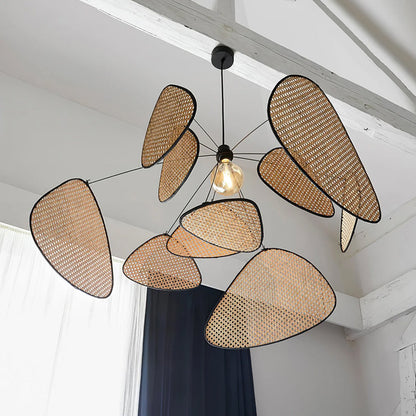Woven Leaf Pendant Light - Loonglight