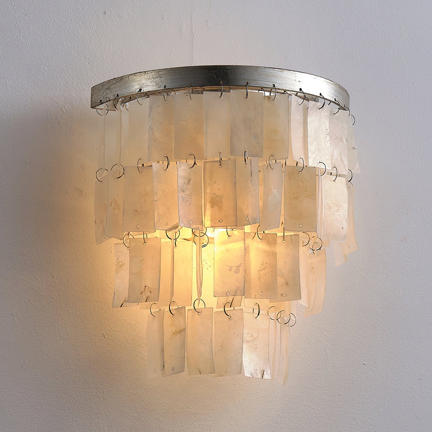 Shell Tiered Wall Lamp