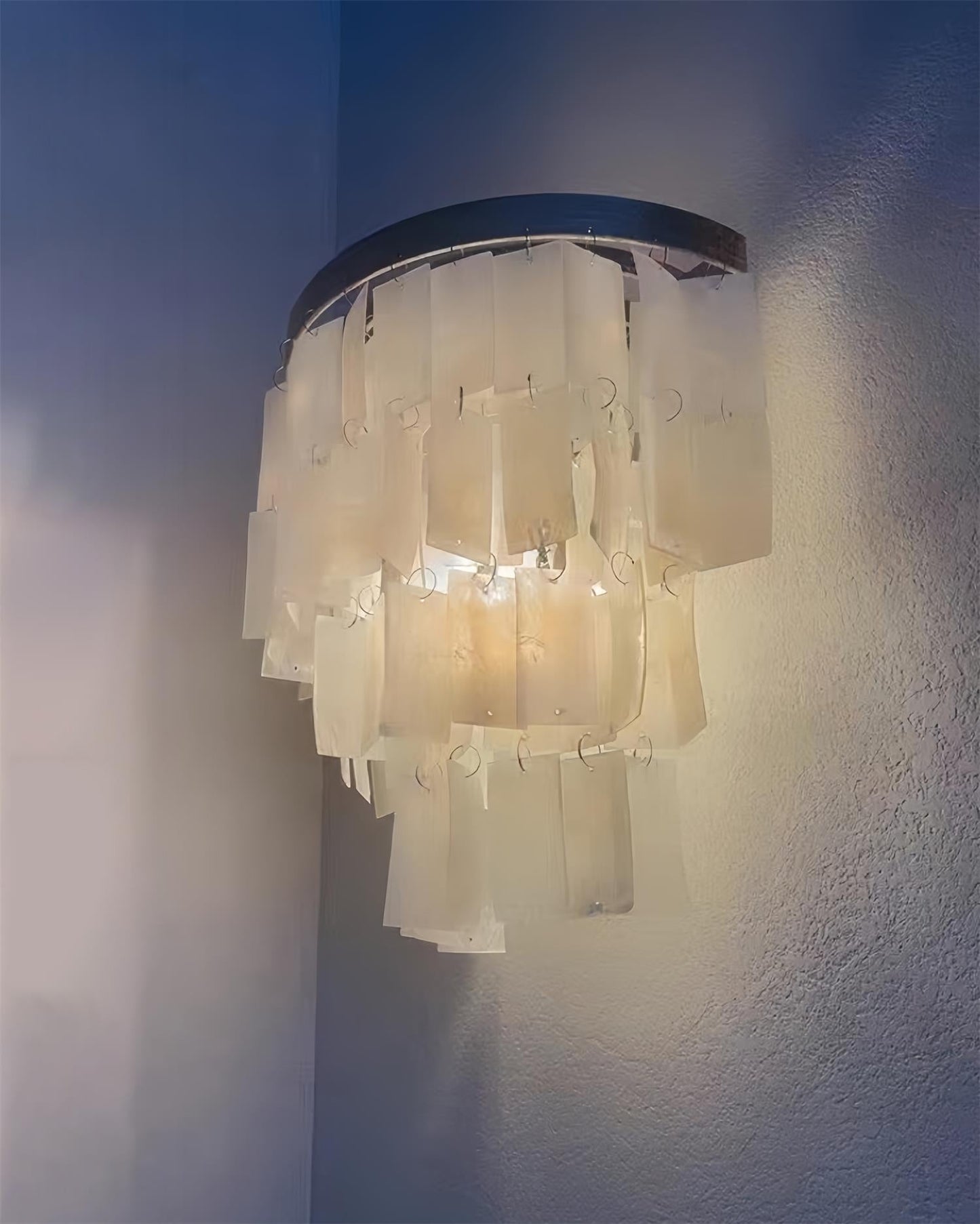 Shell Tiered Wall Lamp