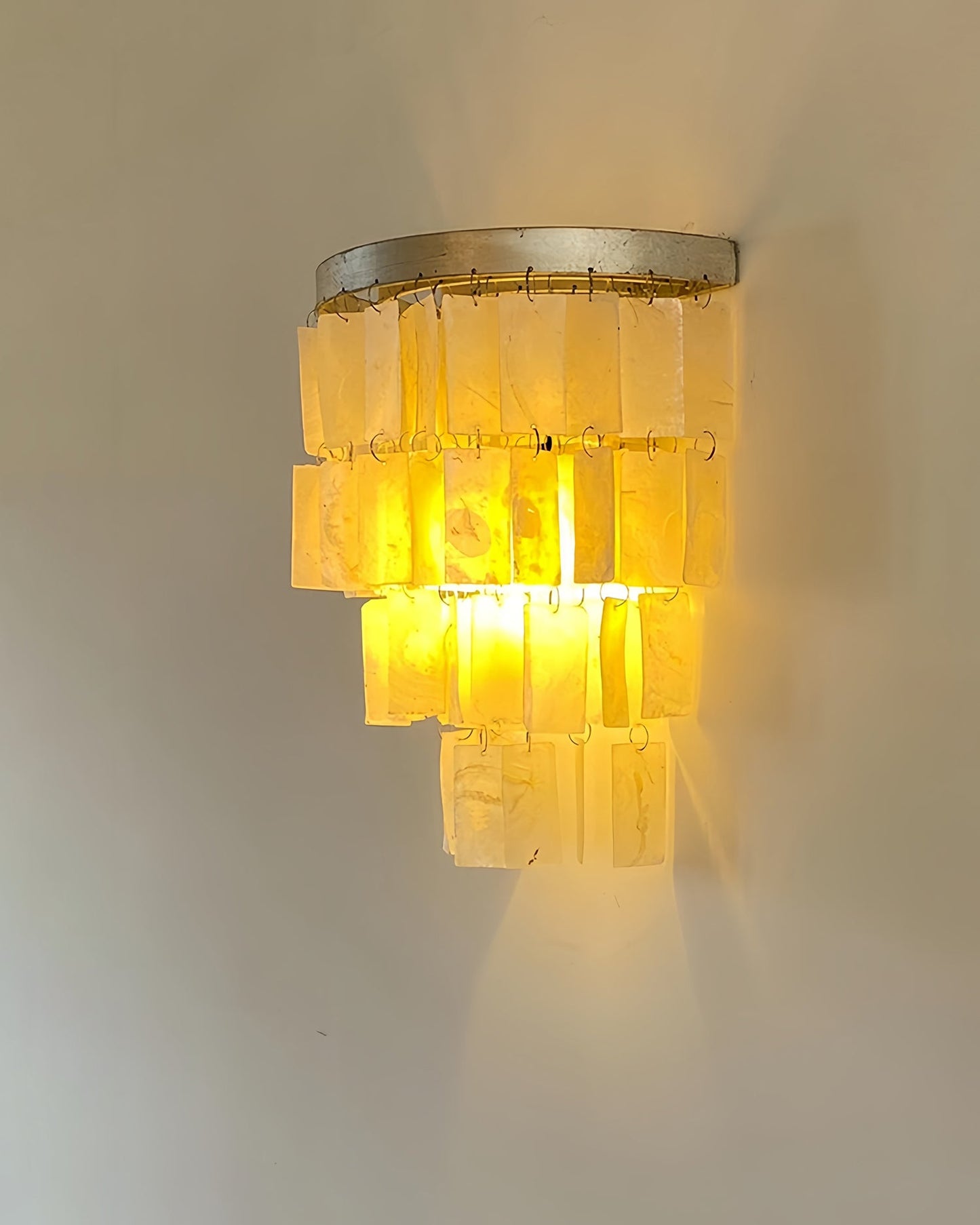 Shell Tiered Wall Lamp