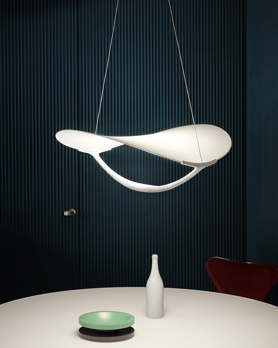 Shield Fabric Pendant Light - undefined