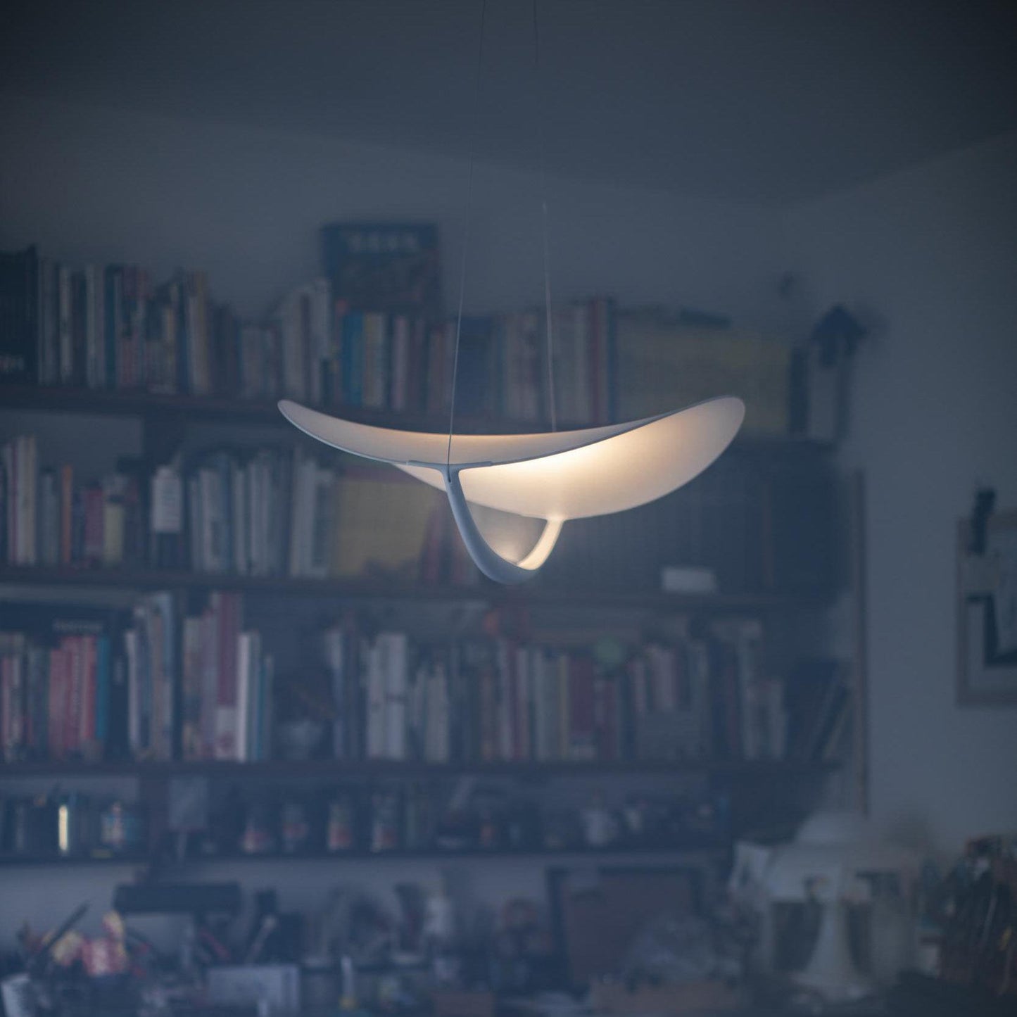 Shield Fabric Pendant Light - undefined