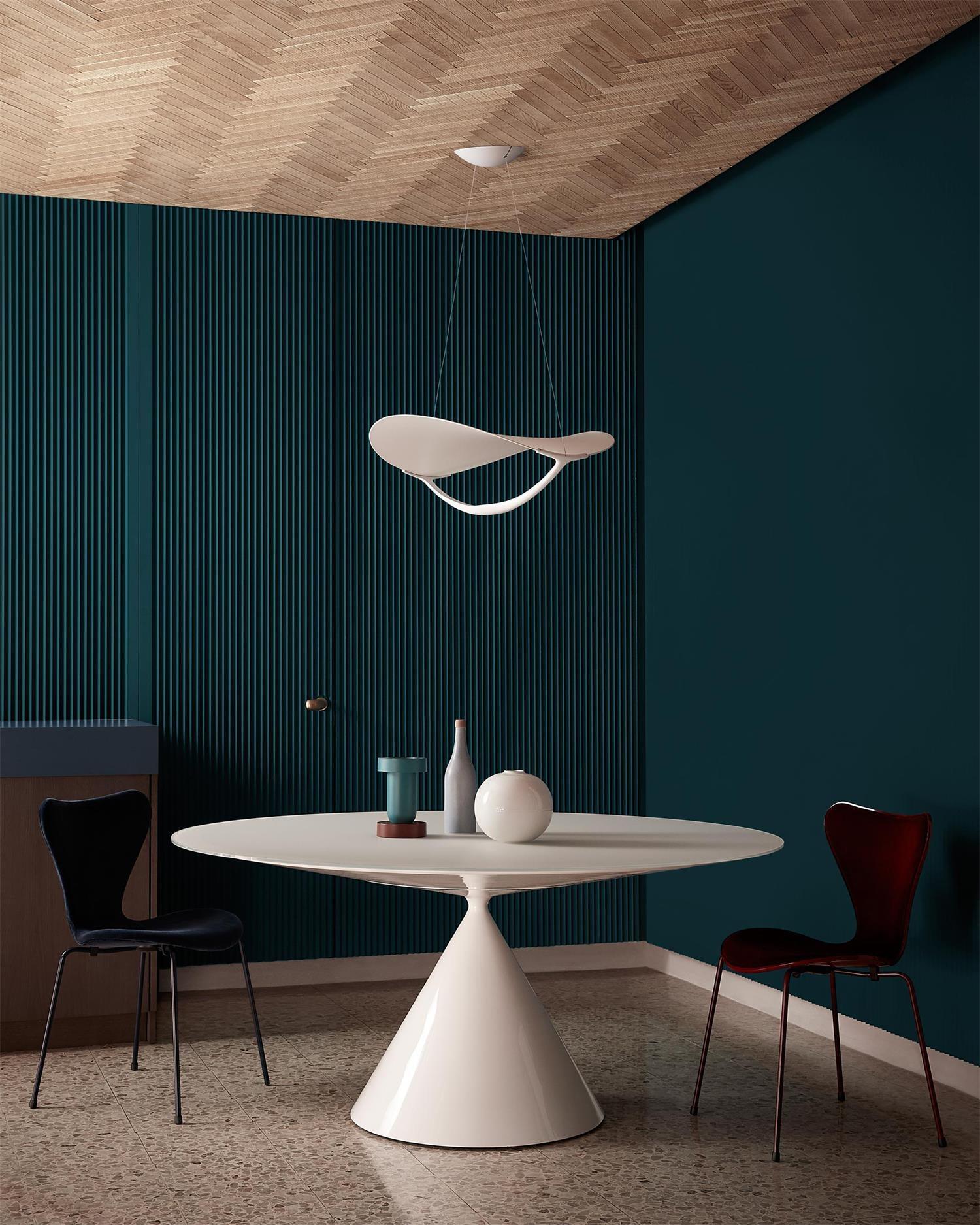Shield Fabric Pendant Light - undefined