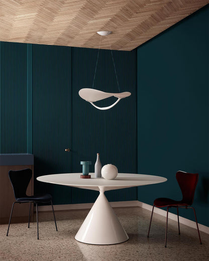 Shield Fabric Pendant Light - undefined