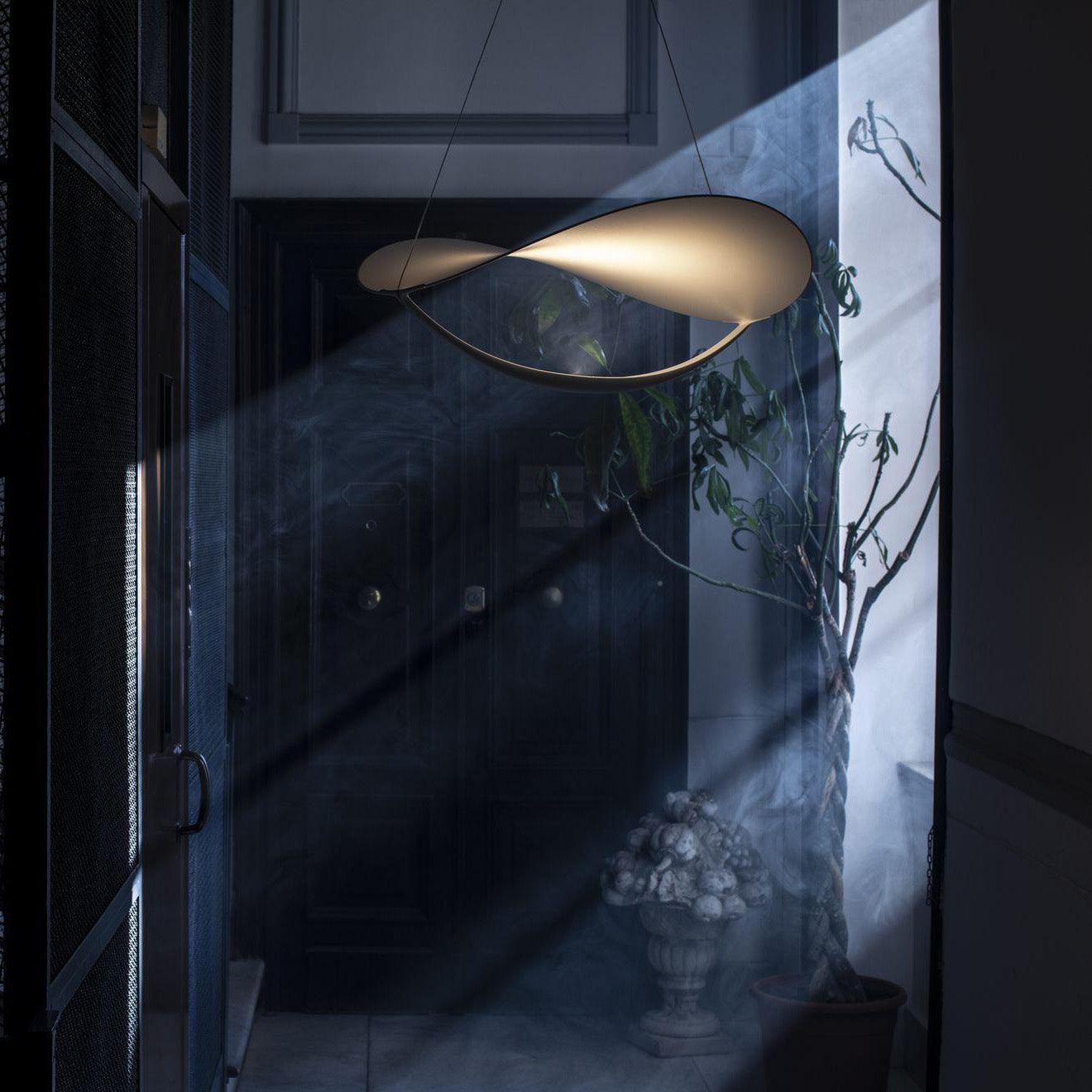 Shield Fabric Pendant Light - undefined