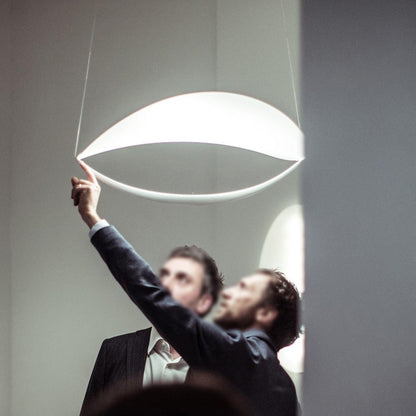 Shield Fabric Pendant Light - undefined