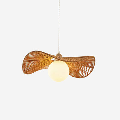 Shiloh Rattan Pendant Light