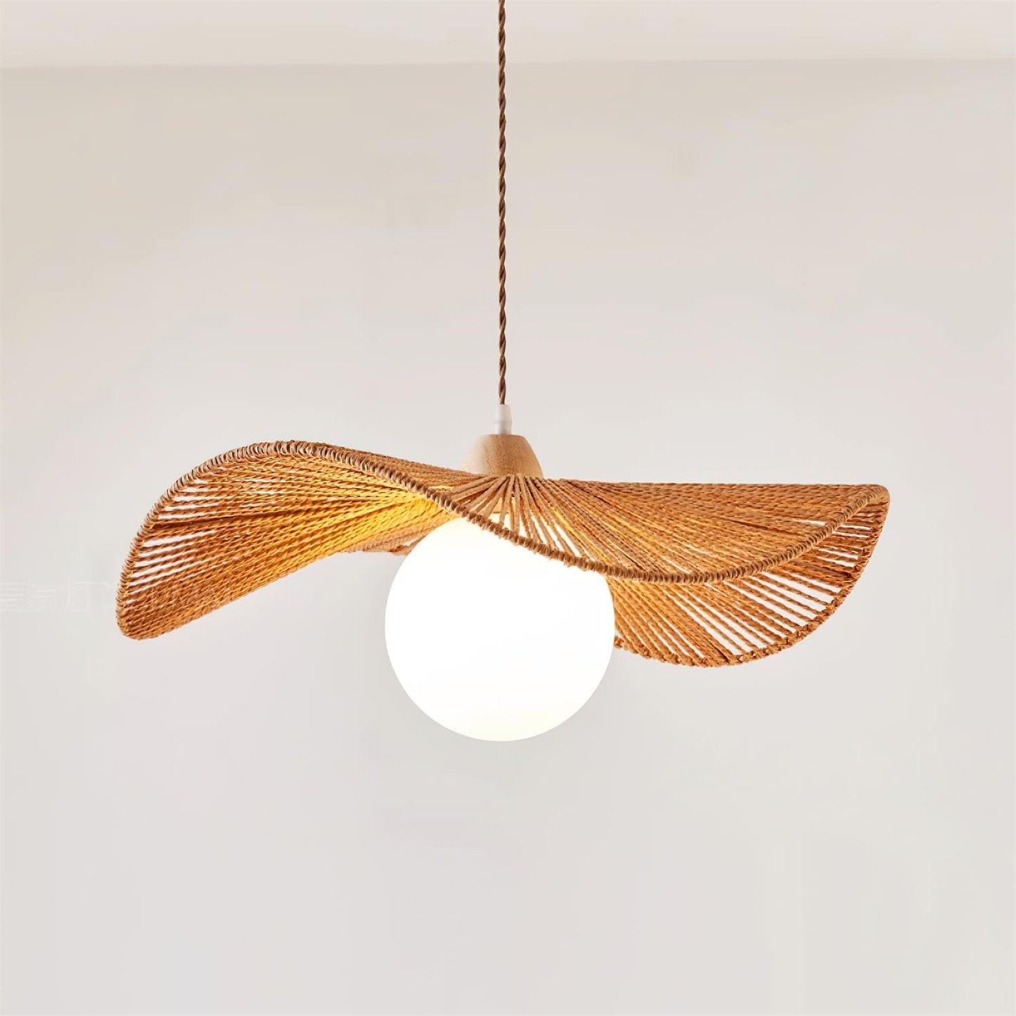 Shiloh Rattan Pendant Light