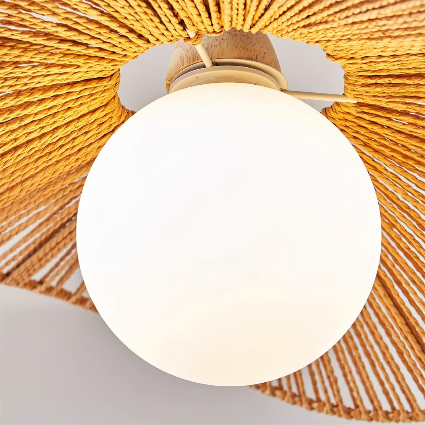 Shiloh Rattan Pendant Light