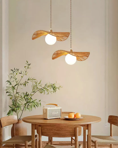 Shiloh Rattan Pendant Light