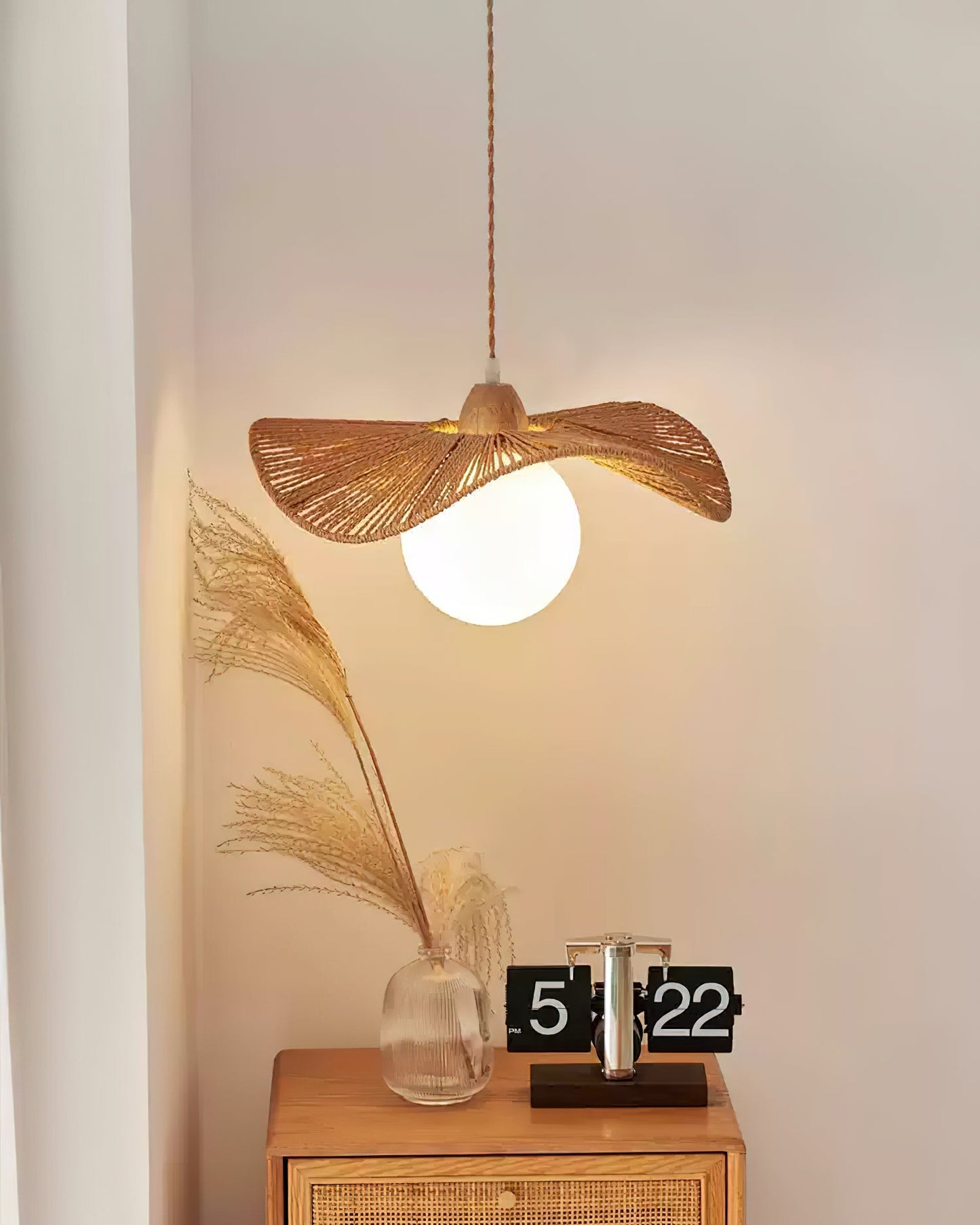 Shiloh Rattan Pendant Light