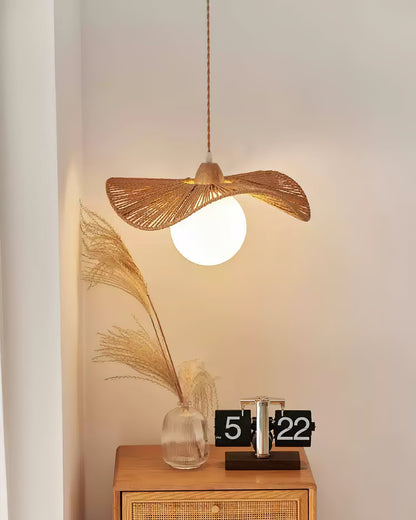 Shiloh Rattan Pendant Light