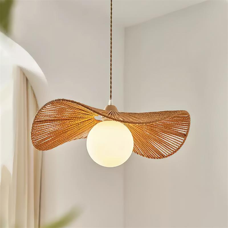 Shiloh Rattan Pendant Light