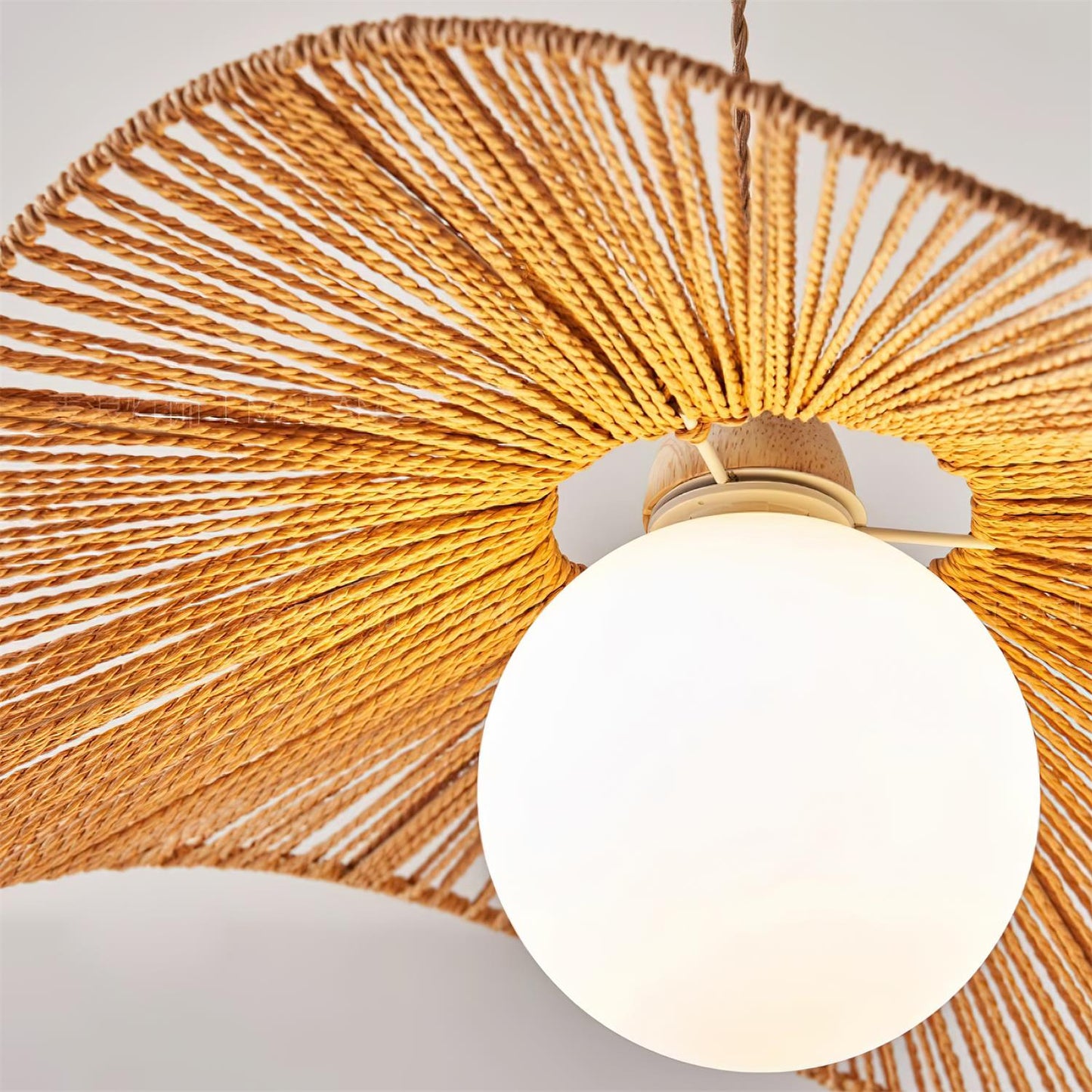 Shiloh Rattan Pendant Light