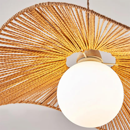 Shiloh Rattan Pendant Light