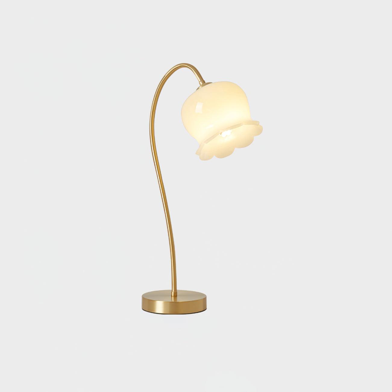 Siena Brass Table Lamp - Loonglight