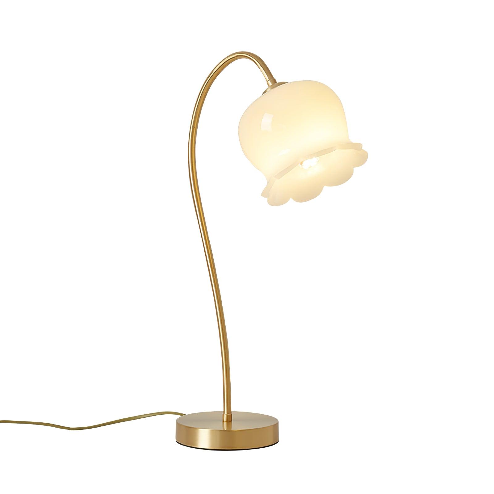 Siena Brass Table Lamp - Loonglight