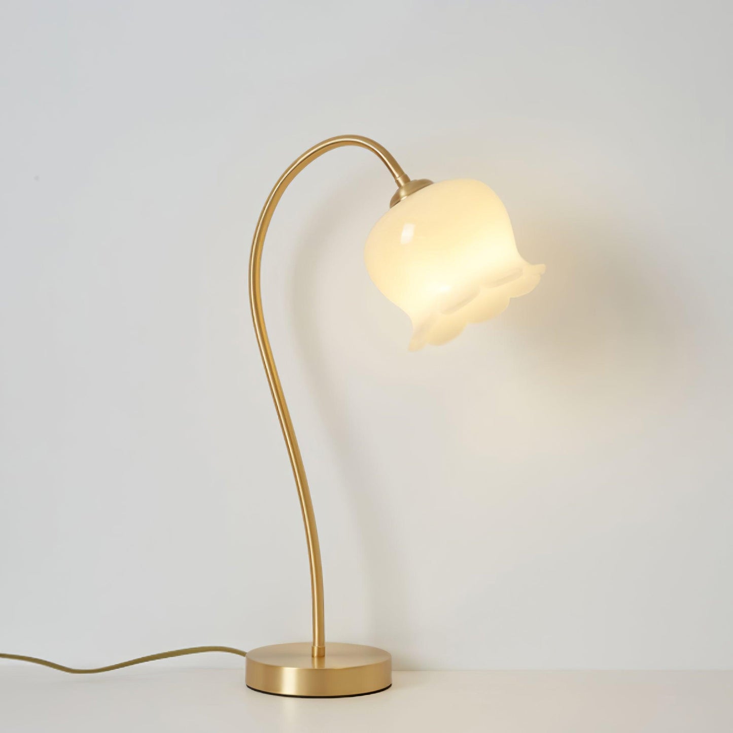 Siena Brass Table Lamp - Loonglight