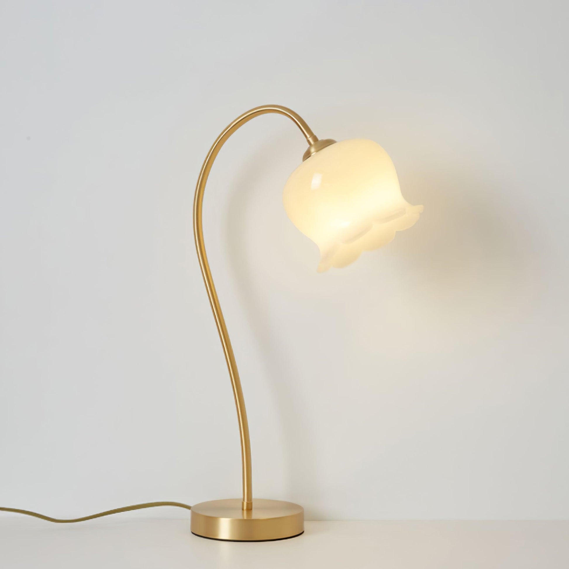 Siena Brass Table Lamp - Loonglight