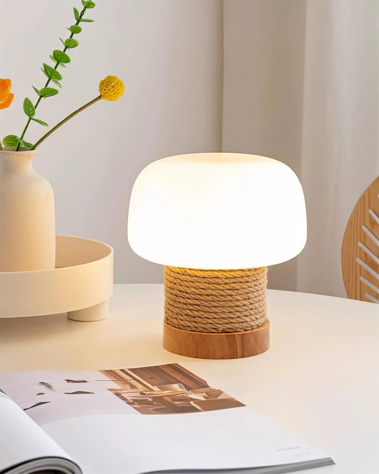 Silas Table Lamp (built-in battery) - Loonglight