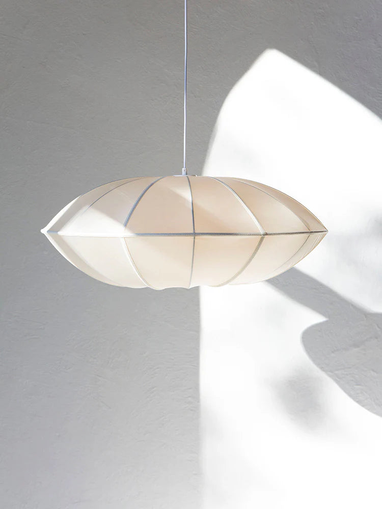 Silk Flower Petal Pendant Lamp - Loonglight