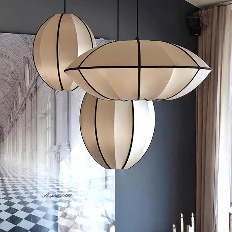 Silk Flower Petal Pendant Lamp - Loonglight