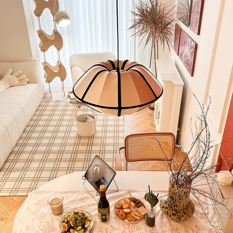 Silk Flower Petal Pendant Lamp - Loonglight